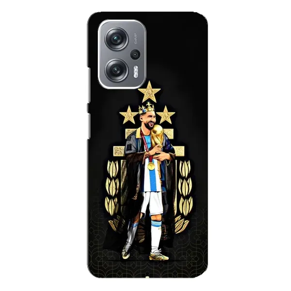 Чехол с рисунком «Месси король» для Xiaomi Redmi Note 12 Pro Plus Чехол с рисунком «Месси король» для Xiaomi Redmi Note 12 Pro Plus