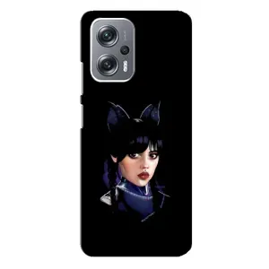Чохол з картинкою Венсдей на Xiaomi Redmi Note 12 Pro Plus (Мила Венсдей)
