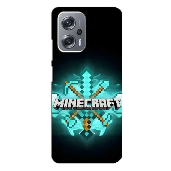 Чехол с рисунком «MineCraft 2» для Xiaomi Redmi Note 12 Pro Plus