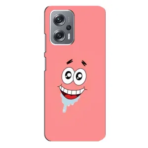 Чохли з Патріком на Xiaomi Redmi Note 12 Pro Plus (Мордочка Патріка)