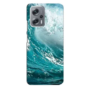 Летний Чехол на Xiaomi Redmi Note 12 Pro Plus (Морская волна)