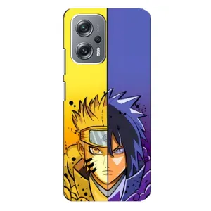 Купить Чохли на телефон з принтом Anime для Xiaomi Redmi Note 12 Pro Plus (Naruto Vs Sasuke)