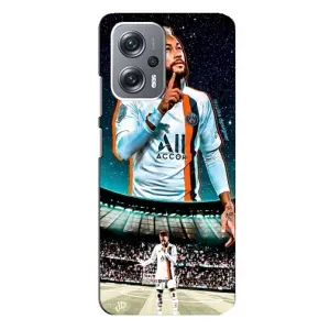 Силиконовый Чехол Xiaomi Redmi Note 12 Pro Plus (Неймар ПСЖ)