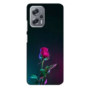 Чохли з принтом Троянд для Xiaomi Redmi Note 12 Pro Plus (Нічна троянда)