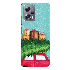Чехол Новогодняя Елка на Xiaomi Redmi Note 12 Pro Plus (Новогодние подарки)