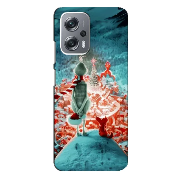 Чехол с рисунком «Новогодний Гринч» для Xiaomi Redmi Note 12 Pro Plus Чехол с рисунком «Новогодний Гринч» для Xiaomi Redmi Note 12 Pro Plus