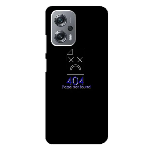 Чехол с рисунком «Ошибка 404» для Xiaomi Redmi Note 12 Pro Plus Чехол с рисунком «Ошибка 404» для Xiaomi Redmi Note 12 Pro Plus
