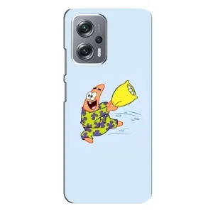 Чохли з Патріком на Xiaomi Redmi Note 12 Pro Plus (Патрік із подушкою)