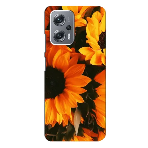 Чехол с рисунком «подсолнухи» для Xiaomi Redmi Note 12 Pro Plus Чехол с рисунком «подсолнухи» для Xiaomi Redmi Note 12 Pro Plus