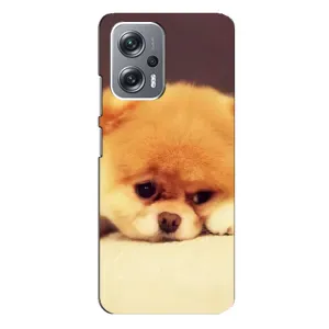 Чехол (ТПУ) Милые собачки для Xiaomi Redmi Note 12 Pro Plus (Померанский шпиц)
