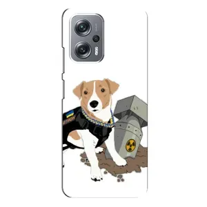 Чехол с принтом Собаки Патрон для Xiaomi Redmi Note 12 Pro Plus (Пёс Патрон с ракетой)