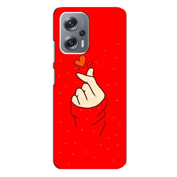 Чехол с рисунком «Сердце на красном» для Xiaomi Redmi Note 12 Pro Plus Чехол с рисунком «Сердце на красном» для Xiaomi Redmi Note 12 Pro Plus