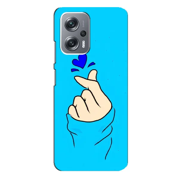 Чехол с рисунком «Сердце на синем» для Xiaomi Redmi Note 12 Pro Plus Чехол с рисунком «Сердце на синем» для Xiaomi Redmi Note 12 Pro Plus