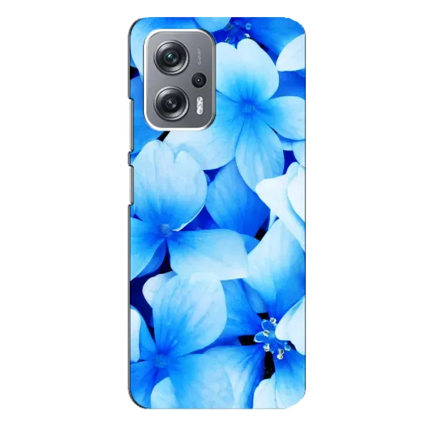 Чехол с рисунком «Синие цветы» для Xiaomi Redmi Note 12 Pro Plus Чехол с рисунком «Синие цветы» для Xiaomi Redmi Note 12 Pro Plus