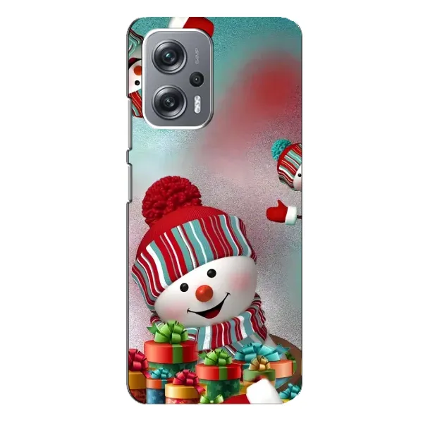 Чехол с рисунком «Снеговик в шапке» для Xiaomi Redmi Note 12 Pro Plus Чехол с рисунком «Снеговик в шапке» для Xiaomi Redmi Note 12 Pro Plus