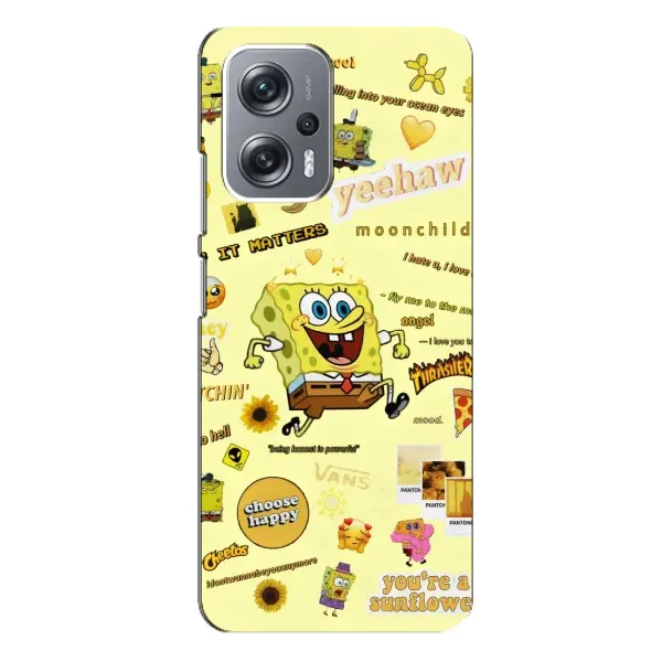 Чехол с рисунком «Спанч Боб бежит» для Xiaomi Redmi Note 12 Pro Plus Чехол с рисунком «Спанч Боб бежит» для Xiaomi Redmi Note 12 Pro Plus