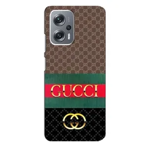 Чехлы Бренд GUCCI для Xiaomi Redmi Note 12 Pro Plus (Стиль GUCCI)