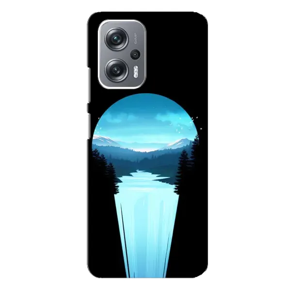 Чехол с рисунком «Синий Водопад» для Xiaomi Redmi Note 12 Pro Plus Чехол с рисунком «Синий Водопад» для Xiaomi Redmi Note 12 Pro Plus