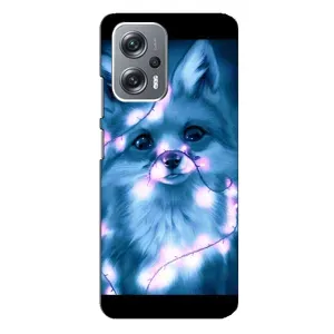 Чехол с Лисичкой для Xiaomi Redmi Note 12 Pro Plus (Яркая Лиса)