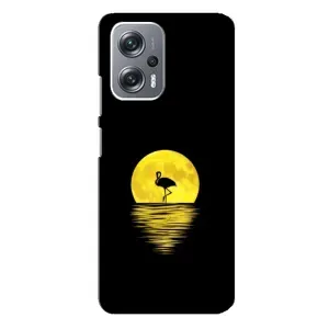 Летний Чехол на Xiaomi Redmi Note 12 Pro Plus (Желтый Закат)