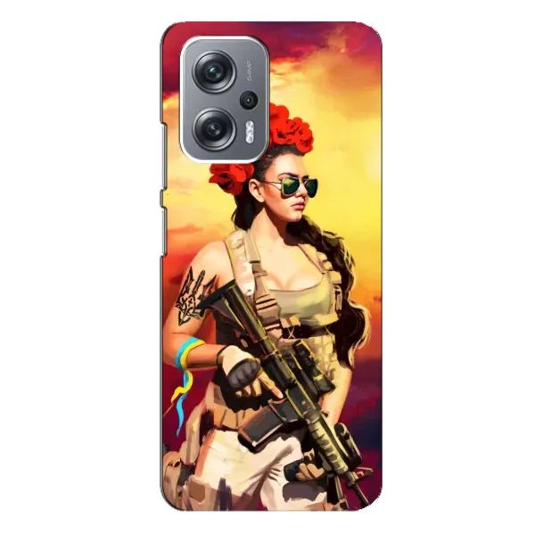 Чехол с рисунком «Женщина солдат» для Xiaomi Redmi Note 12 Pro Plus Чехол с рисунком «Женщина солдат» для Xiaomi Redmi Note 12 Pro Plus