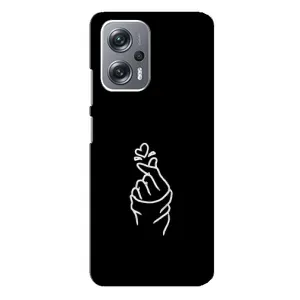Чехлы (Знак сердечка) на Xiaomi Redmi Note 12 Pro Plus (Знак Сердечка)