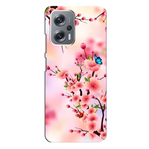 Чехол с рисунком «Бабочки на сакуре» для Xiaomi Redmi Note 12 Pro (5g) Чехол с рисунком «Бабочки на сакуре» для Xiaomi Redmi Note 12 Pro (5g)