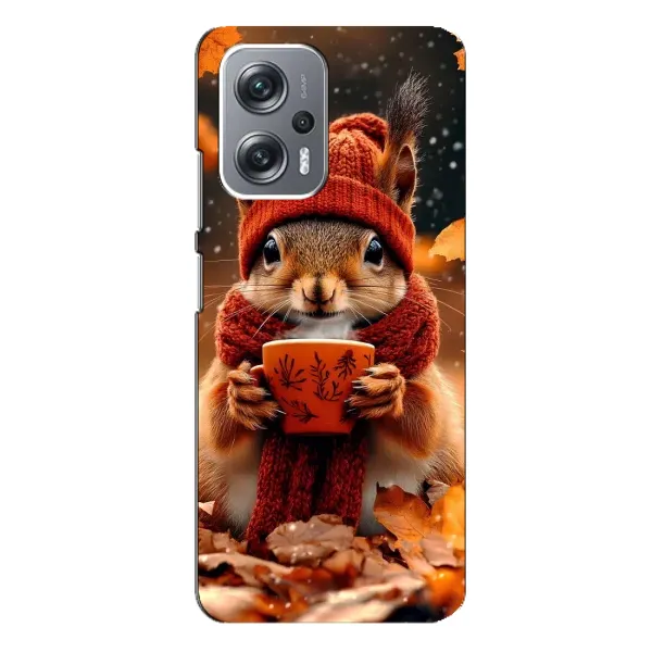 Чехол с рисунком «Белка с кофе» для Xiaomi Redmi Note 12 Pro (5g) Чехол с рисунком «Белка с кофе» для Xiaomi Redmi Note 12 Pro (5g)
