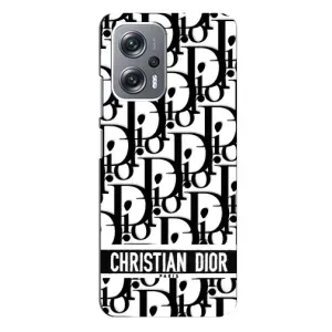 Чохол (Dior, Prada, YSL, Chanel) для Xiaomi Redmi Note 12 Pro (5g) (Christian Dior)