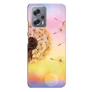 Силіконовий Чохол з кульбабками на Xiaomi Redmi Note 12 Pro (5g) (Квітка-кульбаба)