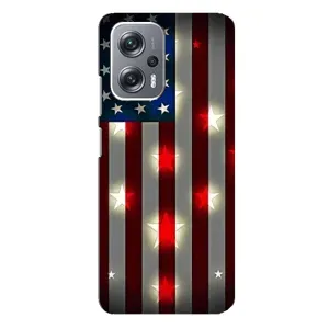 Чохол Прапор USA для Xiaomi Redmi Note 12 Pro (5g) (Прапор США 2)