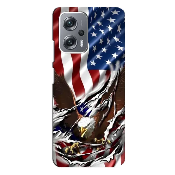 Чехол с рисунком «Флаг USA» для Xiaomi Redmi Note 12 Pro (5g) Чехол с рисунком «Флаг USA» для Xiaomi Redmi Note 12 Pro (5g)