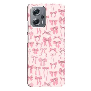 Чохол банти для Xiaomi Redmi Note 12 Pro (5g) (Фон бантики)