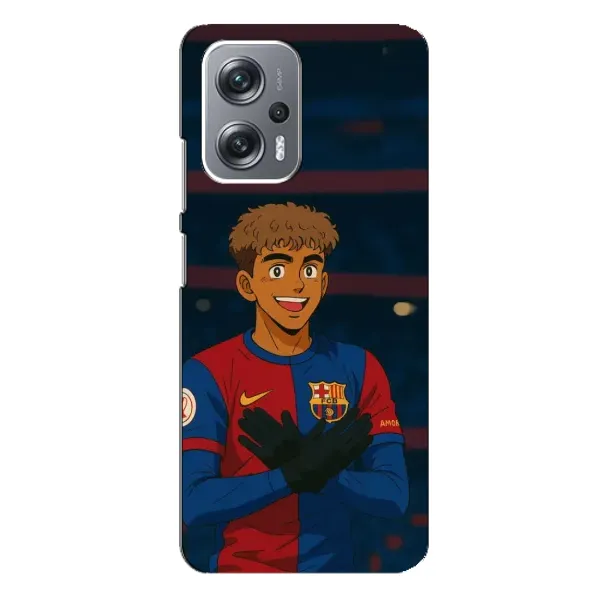 Чехол с рисунком «Футболист Ямаль» для Xiaomi Redmi Note 12 Pro (5g) Чехол с рисунком «Футболист Ямаль» для Xiaomi Redmi Note 12 Pro (5g)