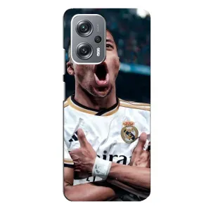 Чехол (TPU) с Футболистом на Xiaomi Redmi Note 12 Pro (5g) (Гол Мбаппе)