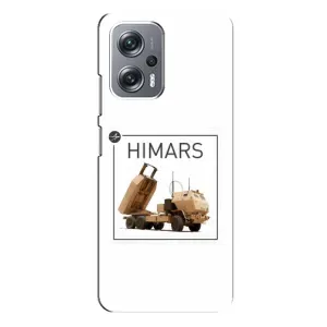 Чехлы на военную тематику для Xiaomi Redmi Note 12 Pro (5g) (HIMARS)