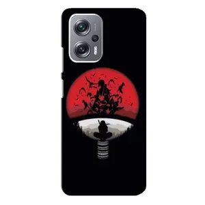 Чохли з принтом Ітачі Учіха на Xiaomi Redmi Note 12 Pro (5g) (Ітачі на чорному)