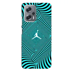 Силіконовый Чохол Nike Air Jordan на Редмі Нот 12 Про (5g) (Jordan)