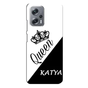 Іменні Жіночі Чохли для Xiaomi Redmi Note 12 Pro (5g) (KATYA)