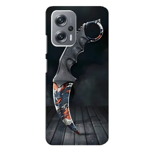 Чехол с рисунком «Кинжал КС ГО» для Xiaomi Redmi Note 12 Pro (5g) Чехол с рисунком «Кинжал КС ГО» для Xiaomi Redmi Note 12 Pro (5g)