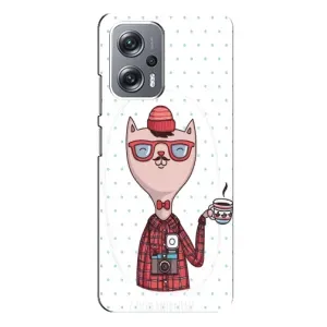 Чехол на тематику: Коты для Xiaomi Redmi Note 12 Pro (5g) (Кот аристократ)