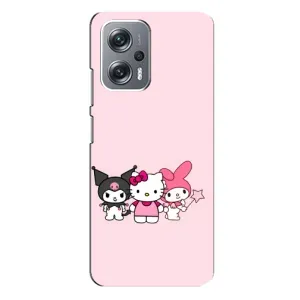 Чехол с персонажем Куроми на Xiaomi Redmi Note 12 Pro (5g) (Куроми Мелоди Китти)