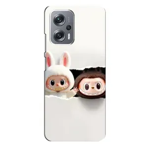 Чохол з принтом Лабубу для Xiaomi Redmi Note 12 Pro (5g) (Фігурки Labubu)