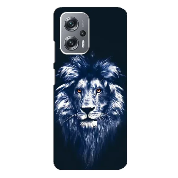 Чехол с рисунком «Лев - синий» для Xiaomi Redmi Note 12 Pro (5g) Чехол с рисунком «Лев - синий» для Xiaomi Redmi Note 12 Pro (5g)