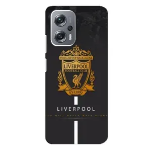 Силиконовые Чехлы принт Футбол на Xiaomi Redmi Note 12 Pro (5g) (Liverpool)