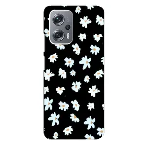 Чехол с ромашками на Xiaomi Redmi Note 12 Pro (5g) (Маленькие ромашки)