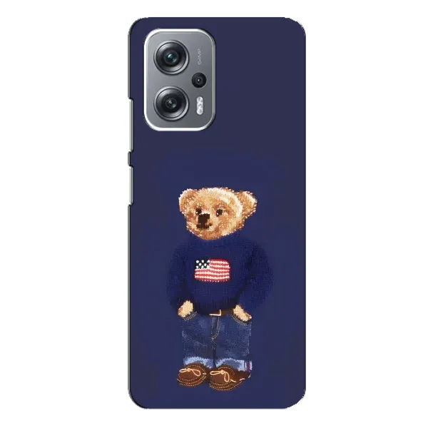 Чехол с рисунком «Мишка USA» для Xiaomi Redmi Note 12 Pro (5g) Чехол с рисунком «Мишка USA» для Xiaomi Redmi Note 12 Pro (5g)