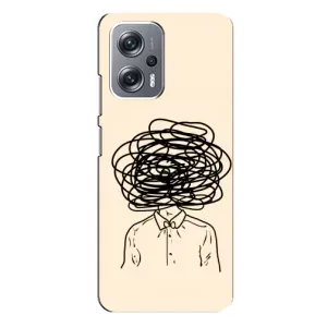 Чехлы со смыслом для Xiaomi Redmi Note 12 Pro (5g) (Мысли)