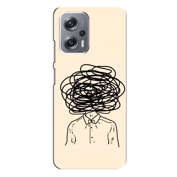Чохол з малюнком «Думки» для Xiaomi Redmi Note 12 Pro (5g) Чохол з малюнком «Думки» для Xiaomi Redmi Note 12 Pro (5g)
