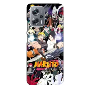 Купить Чохли на телефон з принтом Anime для Xiaomi Redmi Note 12 Pro (5g) (Наруто постер)